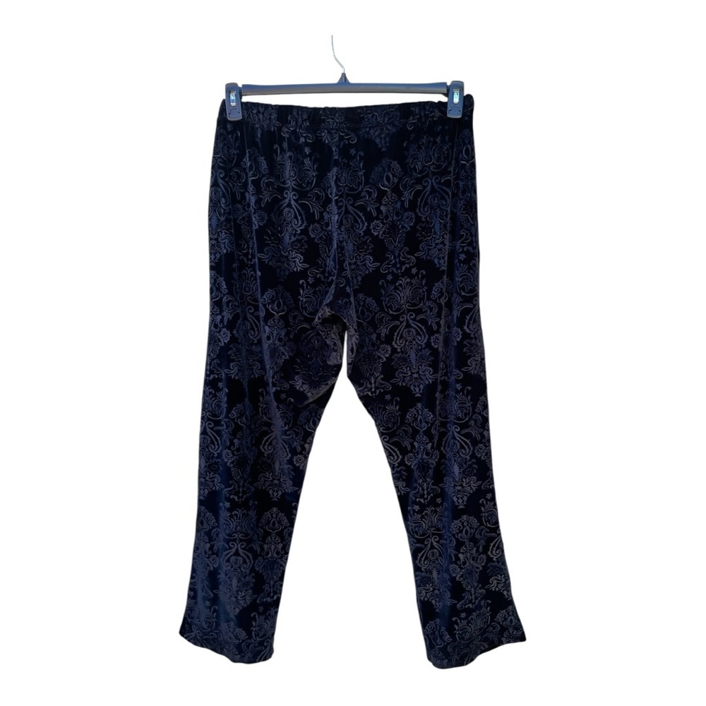 Women's High-Rise Straight Leg Velvet Trousers Sz XL